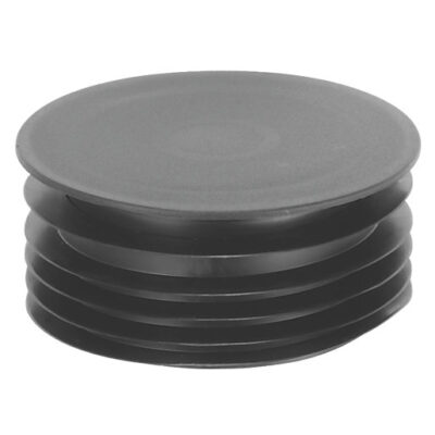 F42062 drain blank cap black 110mm